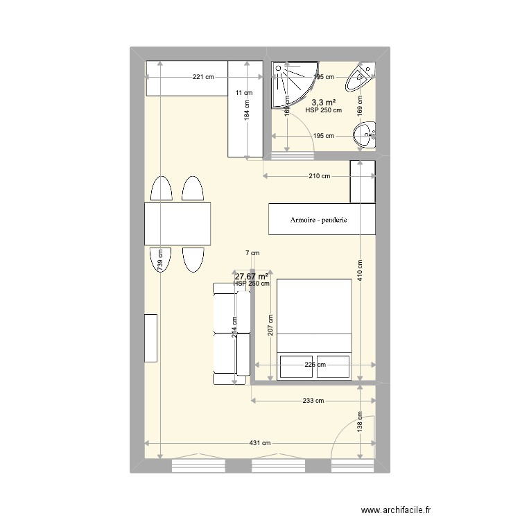 Appartement Palaiseau. Plan de 0 pièce et 0 m2
