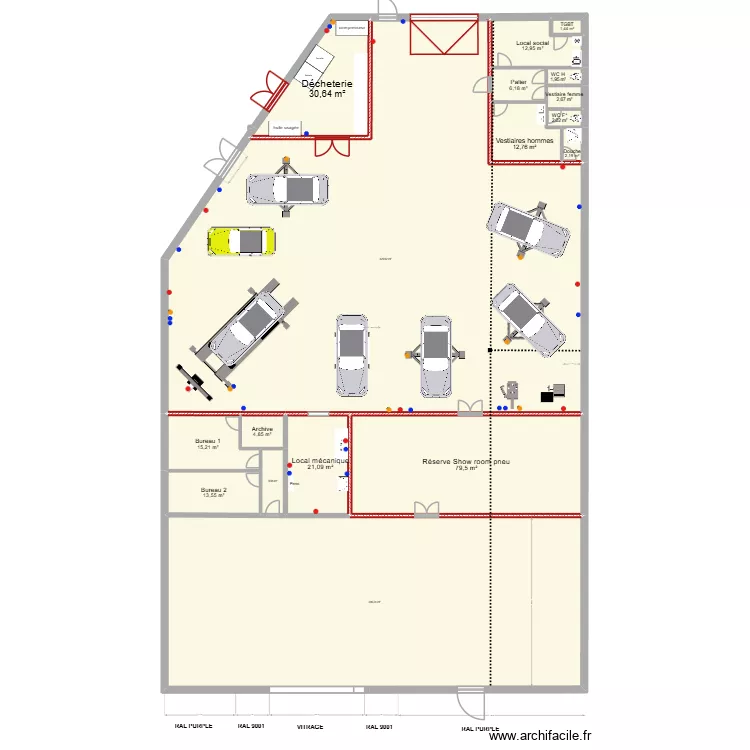VENDOME V5. Plan de 17 et 878 m² VENDOME V5. Plan de 17 et 878 m²
