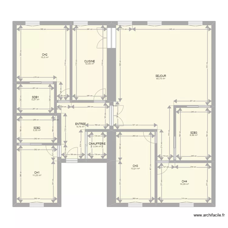 FOIX immeuble. Plan de FOIX immeuble. Plan de
