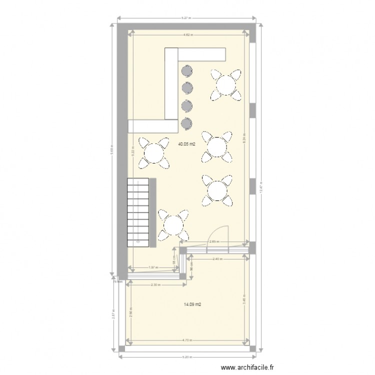 local Ramón de Moncada. Plan de 0 pièce et 0 m2