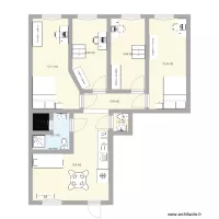  7 ker&uuml;let D&oacute;zsa Gy&ouml;rgy &uacute;t AMENAGEMENT 4 CHAMBRES