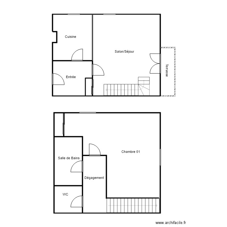 CORLAY. Plan de 0 pièce et 0 m2