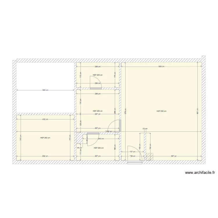 PLAN MASSE CAUZACI . Plan de 