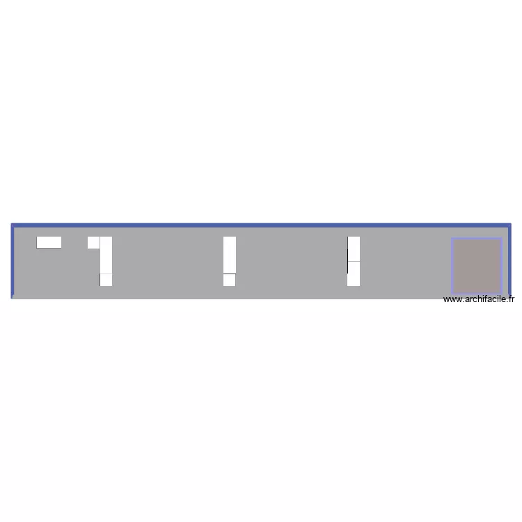 facade hangar serre 5. Plan de 