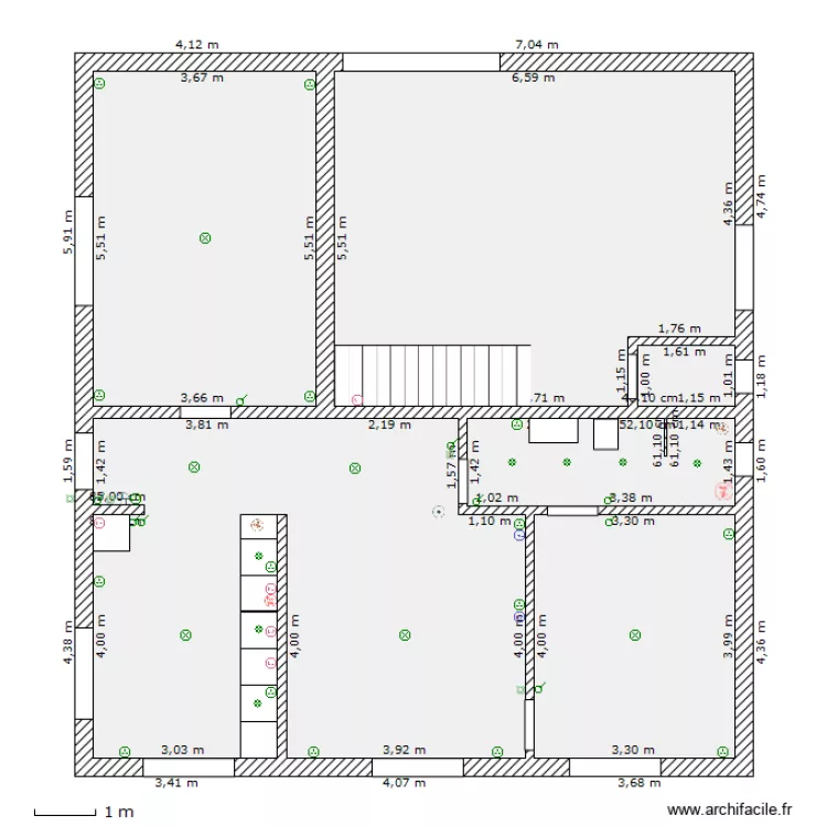 Mariusz Rez de Chaussez Cotes. Plan de Mariusz Rez de Chaussez Cotes. Plan de