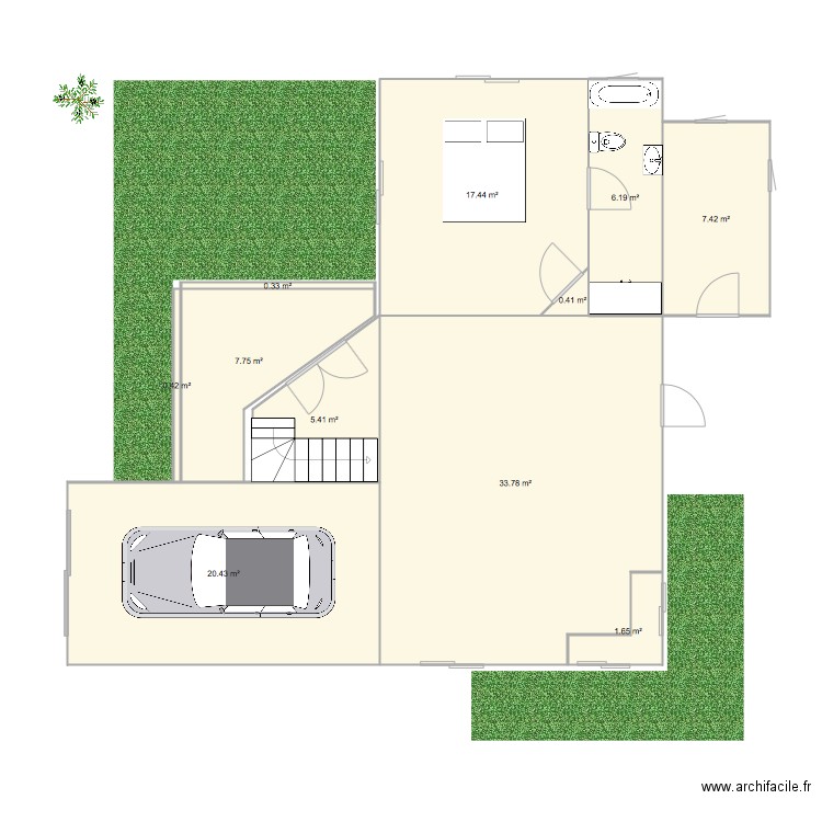 essaie 2. Plan de 0 pièce et 0 m2