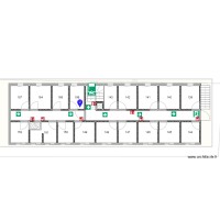 Plan évacuation rocade Chambre 156
