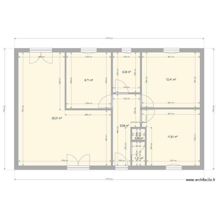 ALOZY plan de base maison. Plan de 0 pièce et 0 m2