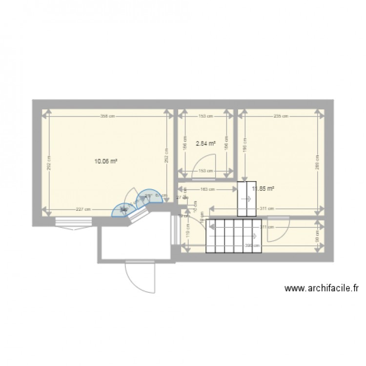 Plan maison 2  initial. Plan de 0 pièce et 0 m2