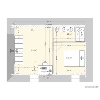 Maison premier etage avec amenagements