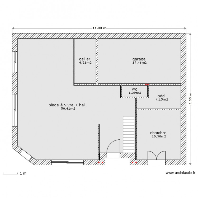 Plan. Plan de 0 pièce et 0 m2