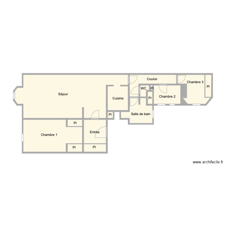 rebboah. Plan de 0 pièce et 0 m2