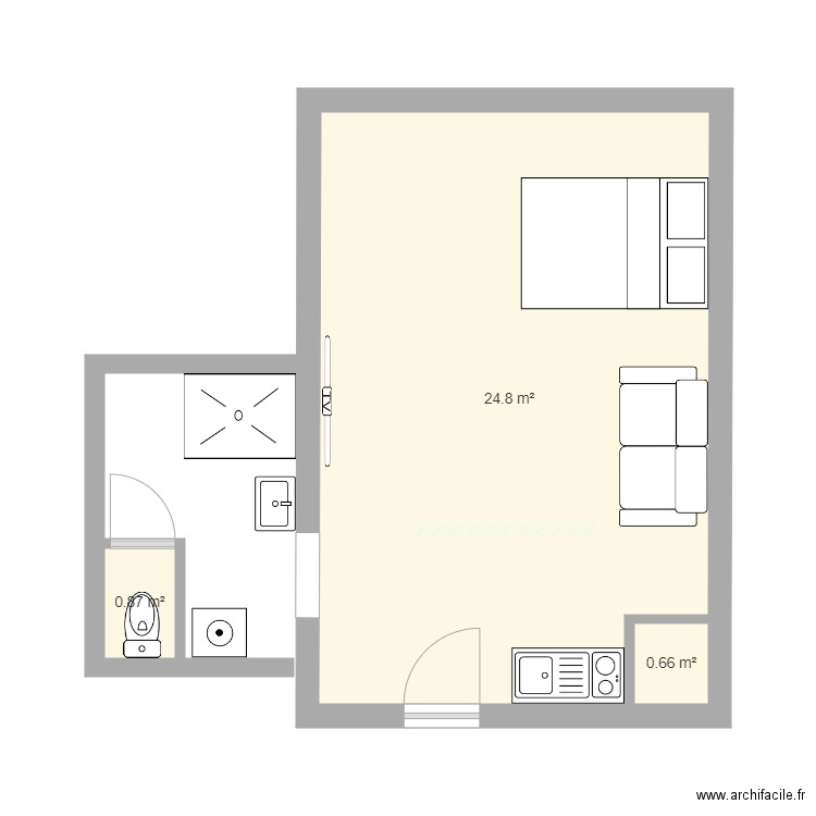 CHAMBRE2. Plan de 0 pièce et 0 m2