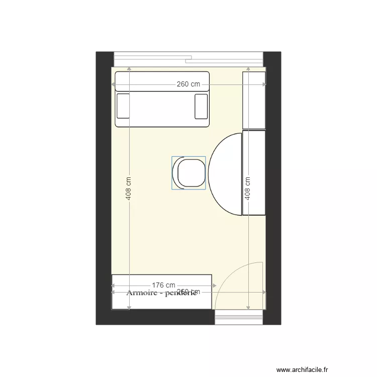 BUREAU GENE. Plan de 