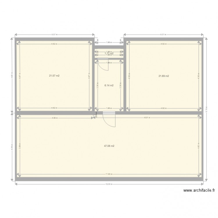 Bolero 13. Plan de 0 pièce et 0 m2