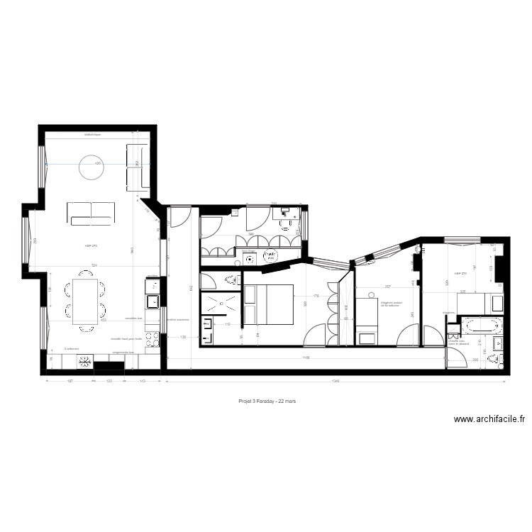 corbaz projet 3. Plan de 0 pièce et 0 m2