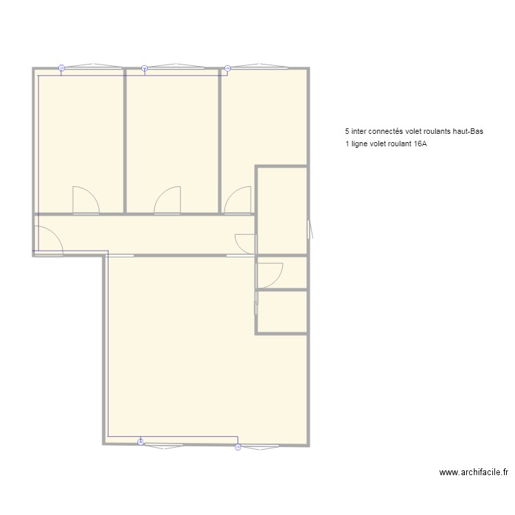appart st genest volets roulant. Plan de 0 pièce et 0 m2