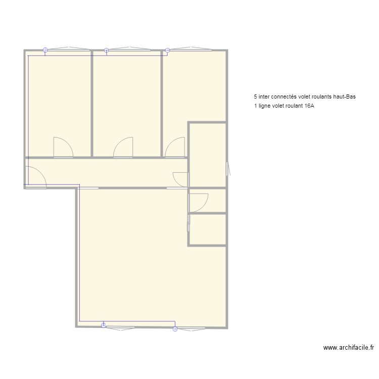 appart st genest volets roulant. Plan de 0 pièce et 0 m2