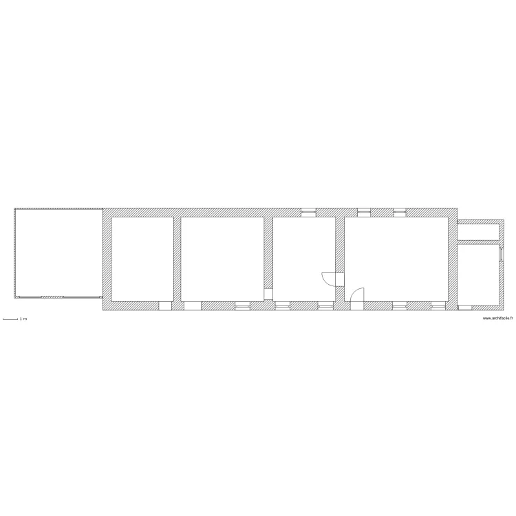 maison de la Doué. Plan de maison de la Doué. Plan de