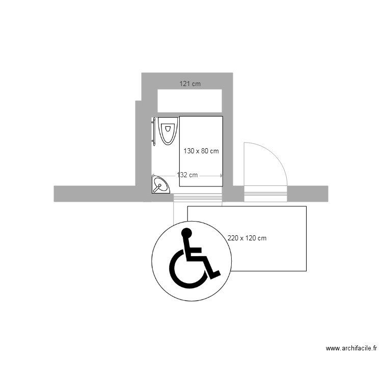 plan toilette bar à jus4. Plan de 0 pièce et 0 m2