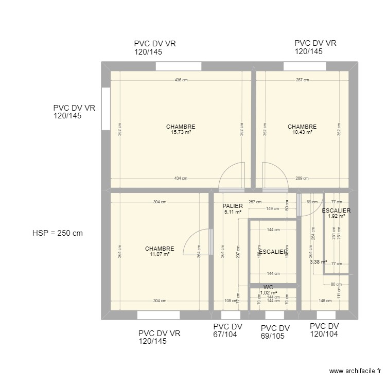 TAHRI. Plan de 12 pièces et 101 m2