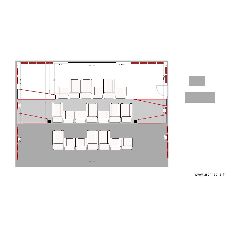 Cinema Mons Terry Smith 4. Plan de 1 pièce et 101 m2