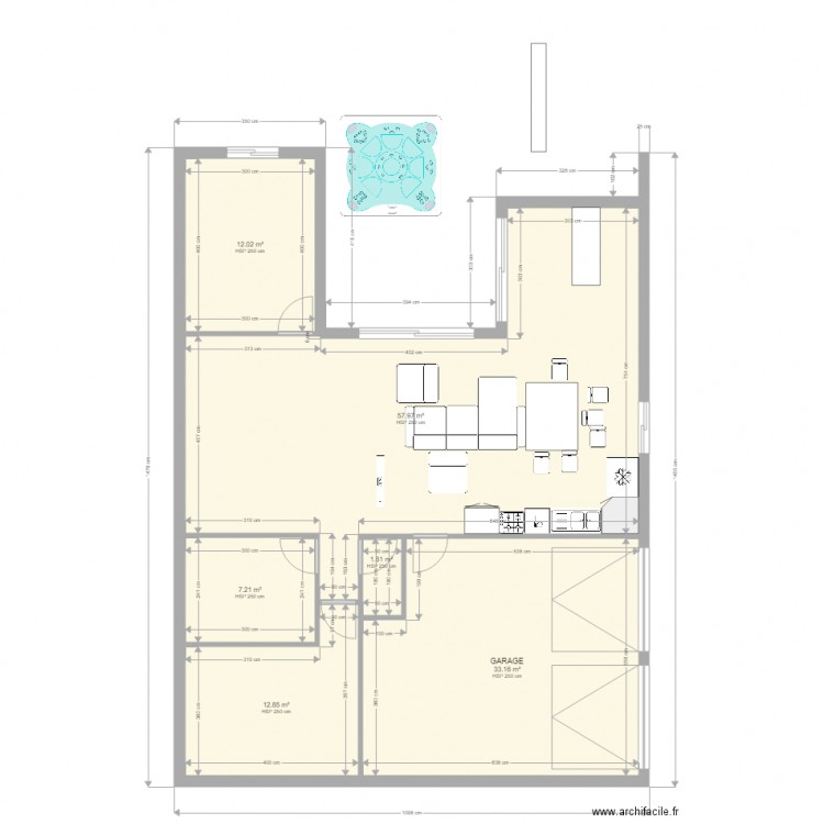 MAISON 5. Plan de 0 pièce et 0 m2