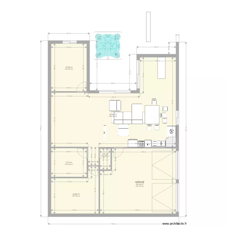 MAISON 5. Plan de 