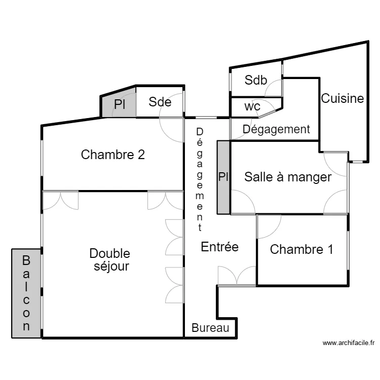 PLAN  MARION. Plan de 