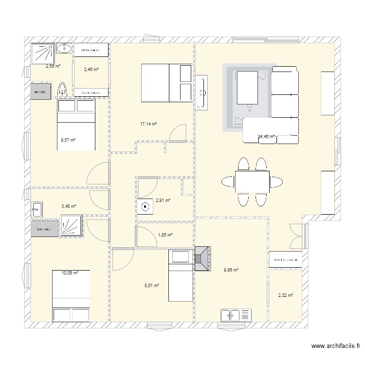 plan1. Plan de 0 pièce et 0 m2