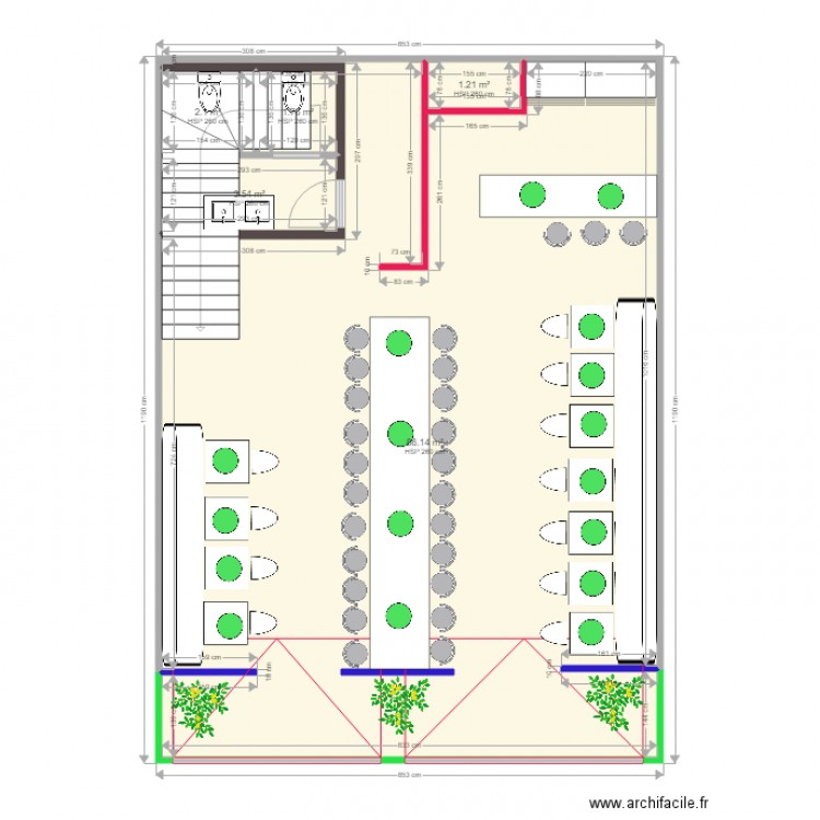 Délices de Bombay bas. Plan de 0 pièce et 0 m2