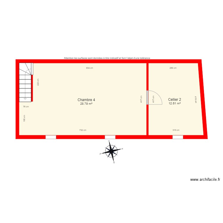 BI 6179 2eme. Plan de 0 pièce et 0 m2