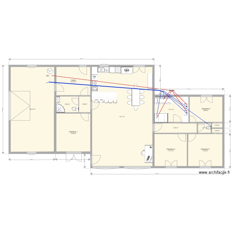 MAISON CATHY . Plan de 0 pièce et 0 m2