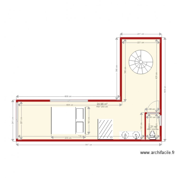 Maison Habitation ST CLAIR 2. Plan de 0 pièce et 0 m2