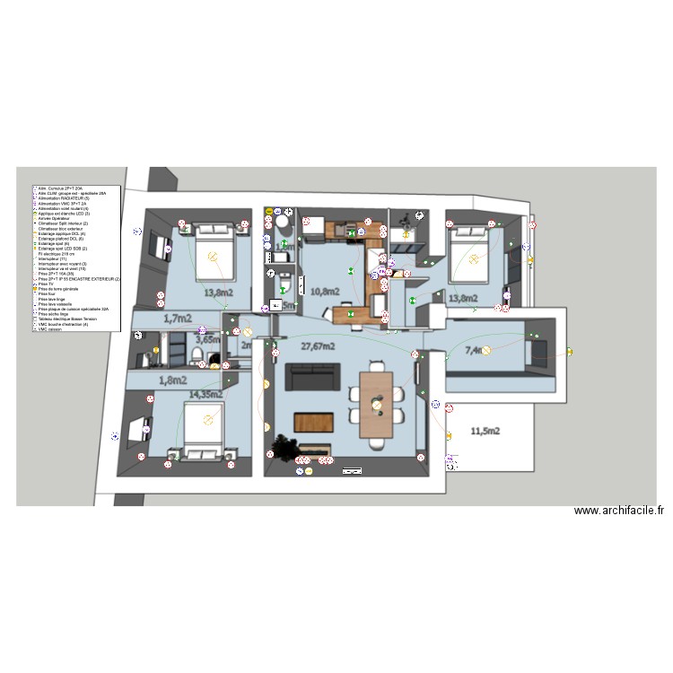 vincent projet 47140 V1. Plan de 0 pièce et 0 m2