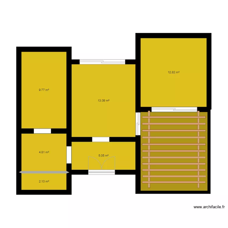 Plan suite 6. Plan de 