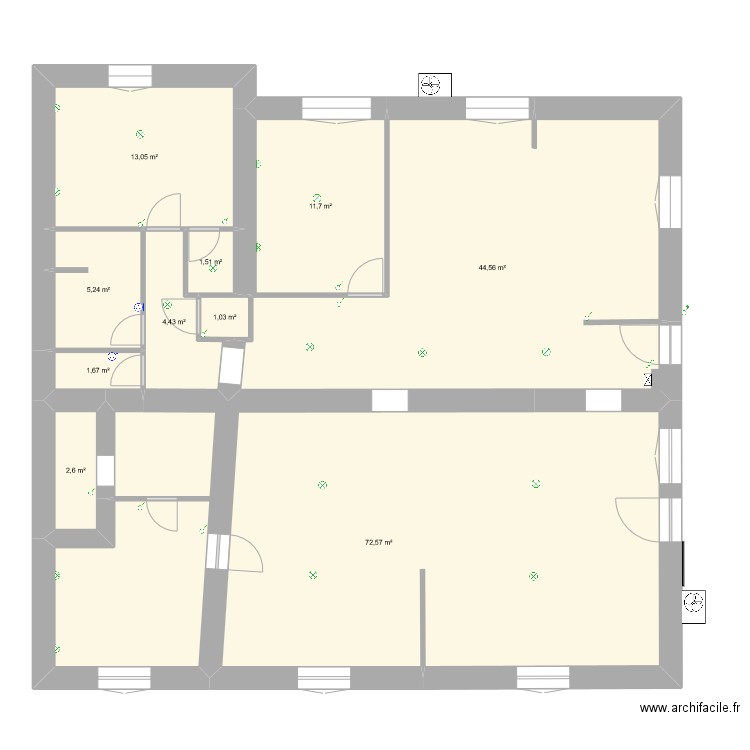 Montayral - Projet. Plan de 0 pièce et 0 m2