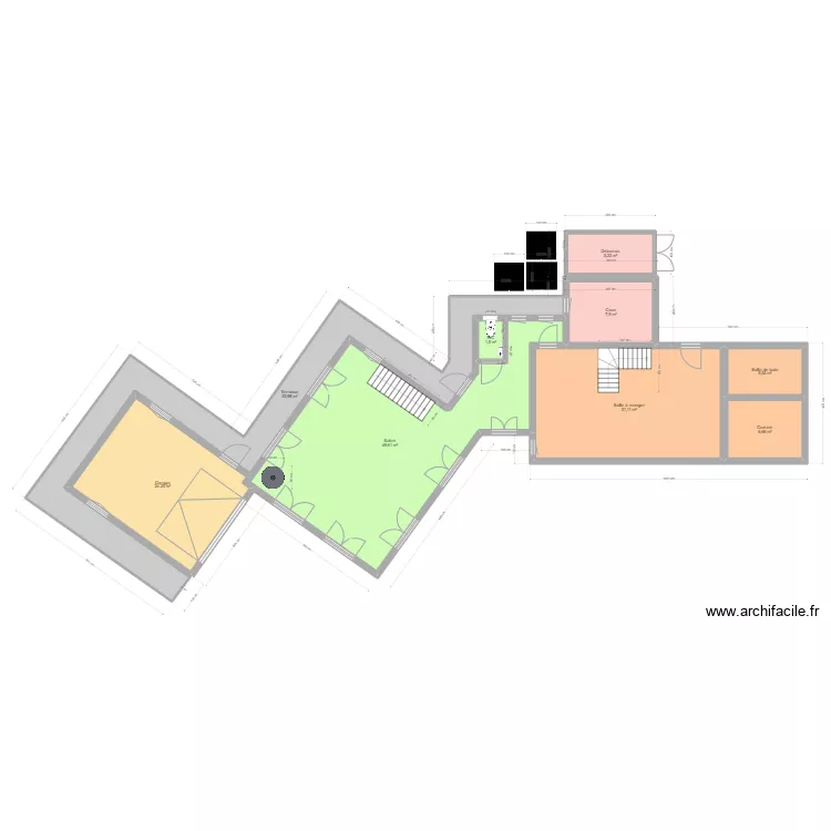 PLAN REDUIT GARAGE + ATELIER. Plan de 