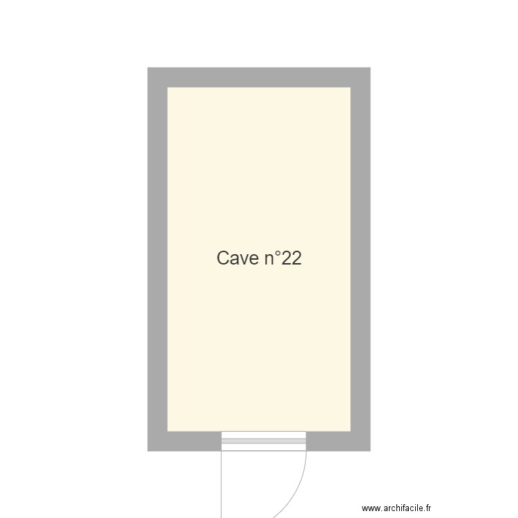 cave boutard. Plan de 0 pièce et 0 m2