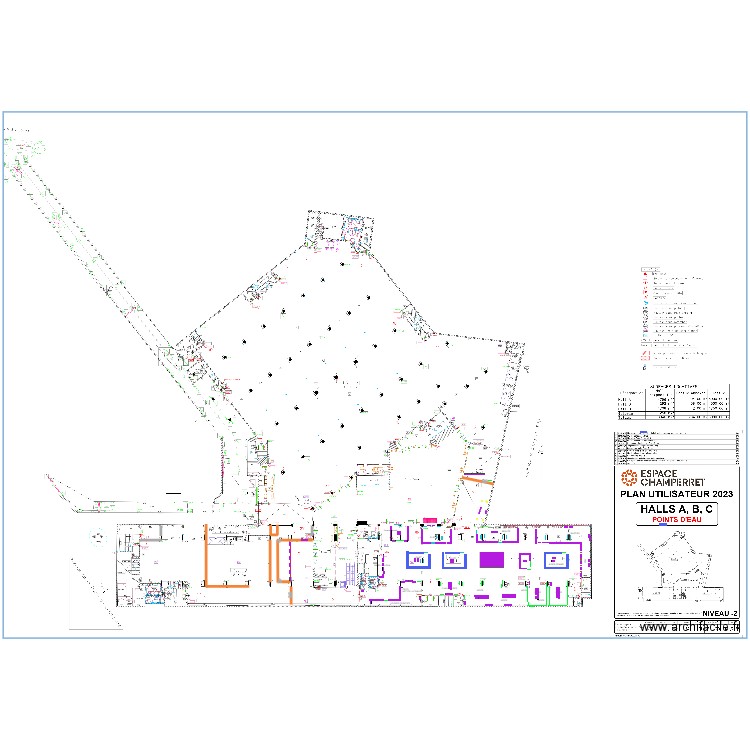 CHAMPERRET 2. Plan de 0 pièce et 0 m2