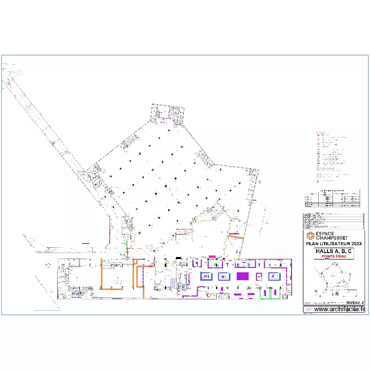 CHAMPERRET 2. Plan de 