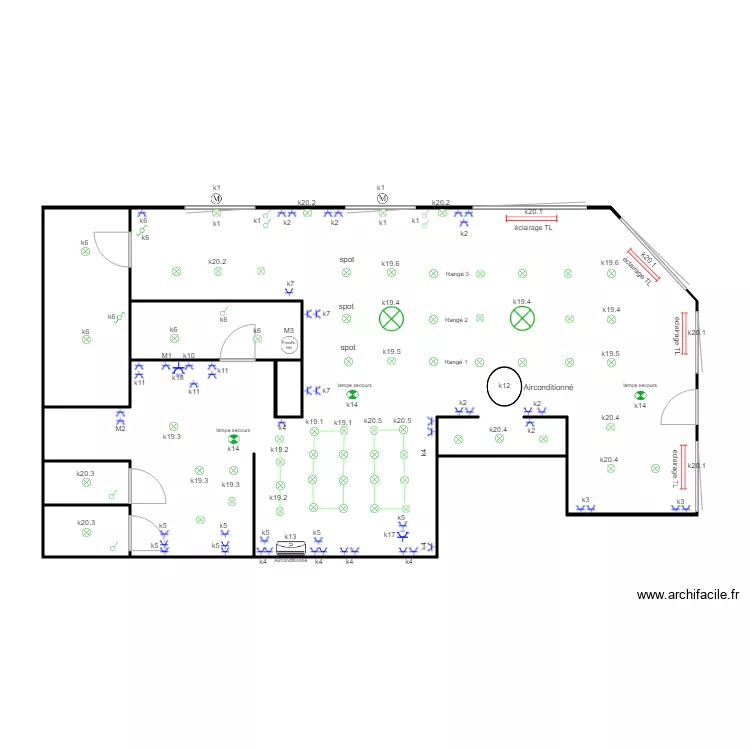 MAGASIN 5. Plan de MAGASIN 5. Plan de