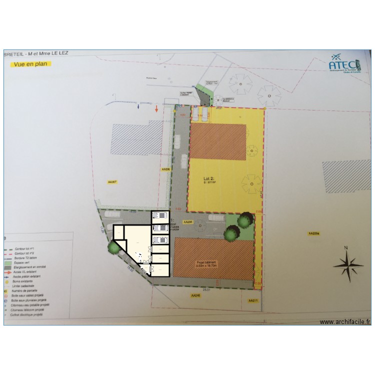 cab 2. Plan de 0 pièce et 0 m2