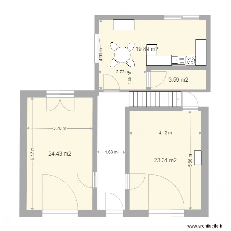 INCOURT LIVING. Plan de 0 pièce et 0 m2