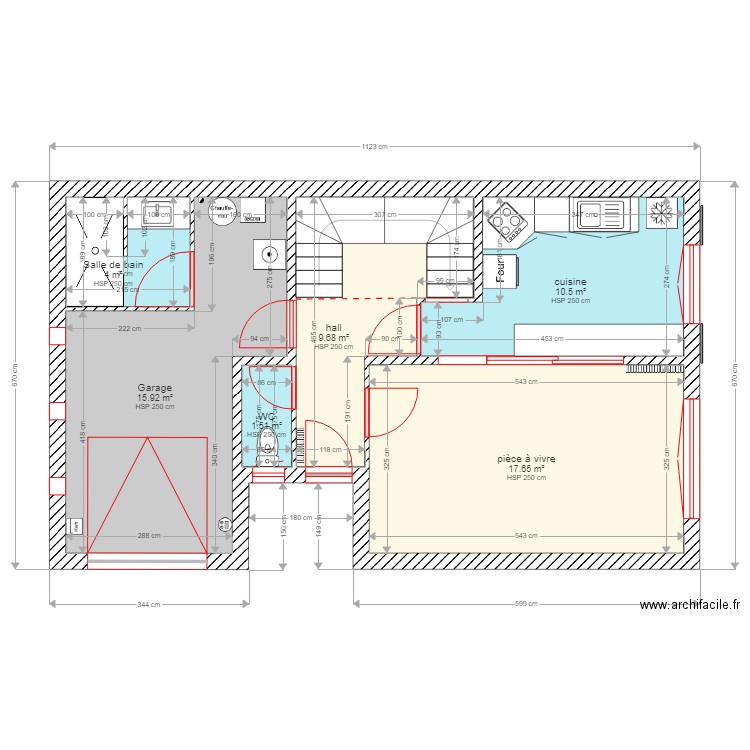 COMMANDRE RDC PROJET. Plan de 0 pièce et 0 m2