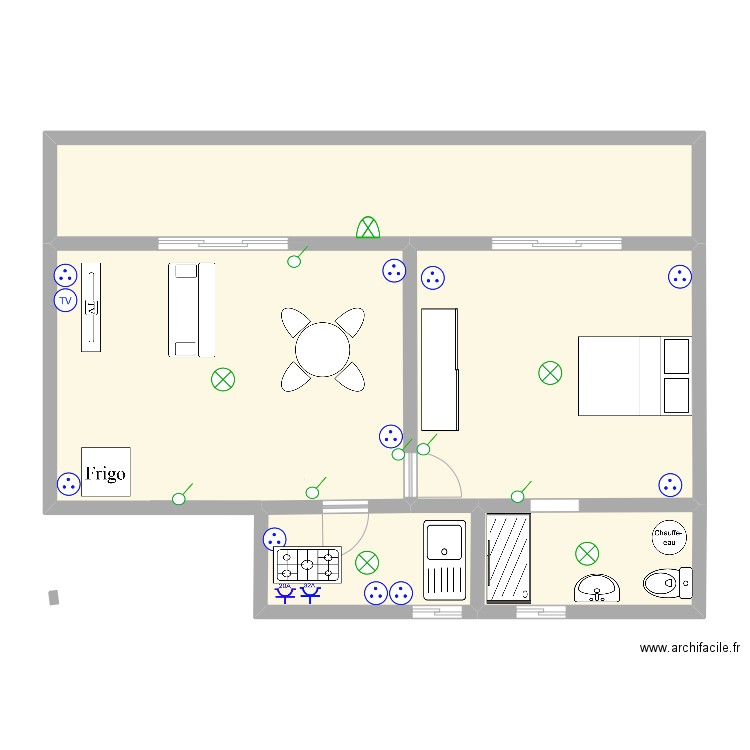 terres saiville 2 IEME ETAGE. Plan de 0 pièce et 0 m2