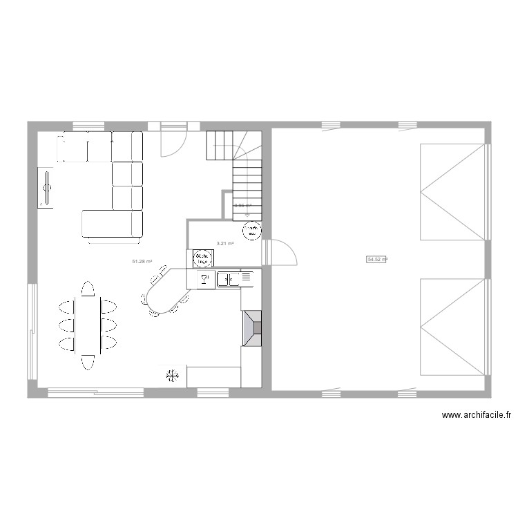 TASIE F5 125 ET 55 DE GARRAGE. Plan de 0 pièce et 0 m2