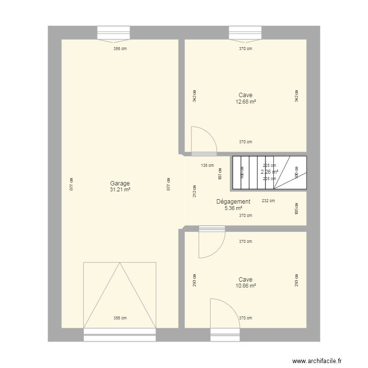 Maison RDC. Plan de 0 pièce et 0 m2