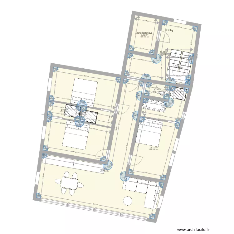 Crocos41 num&eacute;ro 1. Plan de 