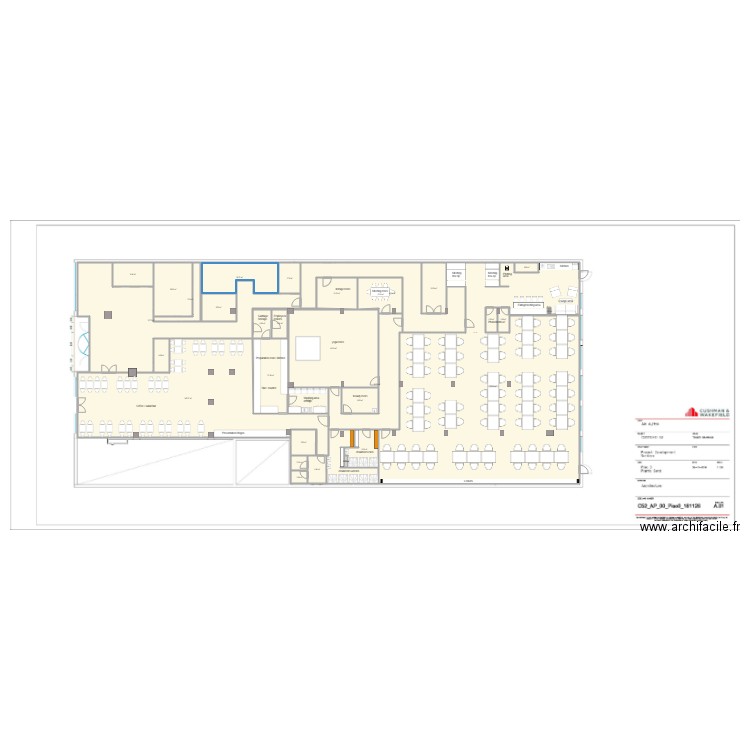 castilho 52 rdc v3. Plan de 0 pièce et 0 m2